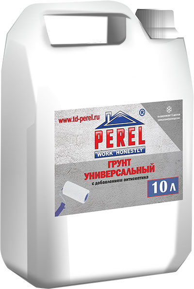 Грунтовка универсальная антисептическая Perel Uniprim, 10 л в Электростали по низкой цене