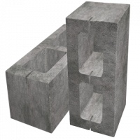 блок пескоцементный  стеновой рядовой (двухпустотный) скц-14л 390х140х188 кпр-пр-пс-390-100-f50-1350 rrdblok Электросталь купить