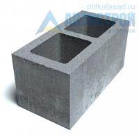 блок керамзито­бетонный стеновой 190×190(188)x390 мм пустотелый а-строй Электросталь купить