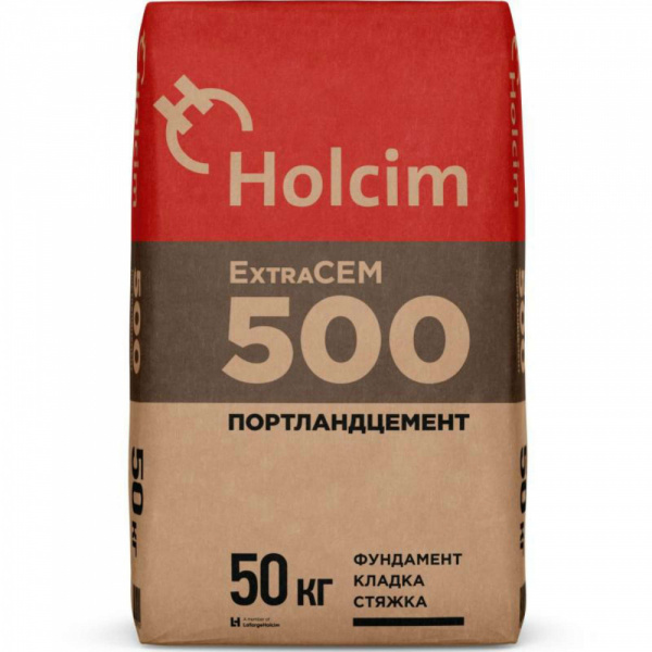 Цемент Holcim ExtraCEM 500 Портландцемент II/А-И 42,5 Б, 50кг в Электростали по низкой цене
